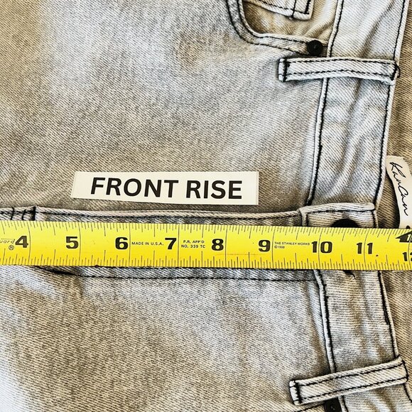 Kancan Women's Denim Jeans Size 30 Regular Fit High Rise Ankle Stretch Grey NWOT - Picture 10 of 12